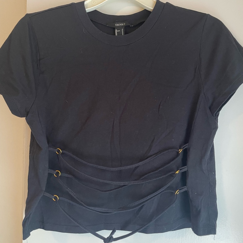 Tied front shirt